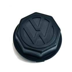 Center Cap, Hex Plastic w/ VW Logo, Sport Wheels, 74-79, Used German