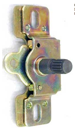 Door Lock, Crank Mechanism, Left, 58-64