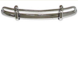 Bumper Assembly, Thicker Metal w/ Polished Chrome, Front, 55-67