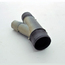 Fresh Air, Dash Hose Connector Duct Pipe, 2 way to 1 Connector, (1) 26mm x (1) 32mm to 38mm, 58-67, Used German