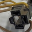 Headlight, Plug Socket, w/ 3 Colored Wires, Plastic, Used Cut Off German