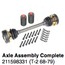 CV Axle Assembly, Complete Joint, Inner/Outer, Typ. II Bus, 68-79