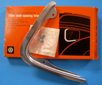 Fuel Door, Chrome Trim, 1302 SB 71-72, Nos German