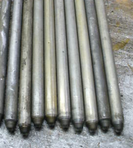 Push Rod, for Solid Lifters, 12x270mm, Bus Typ. II, 72-77, Used German, Each
