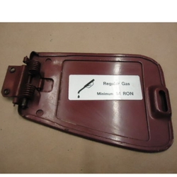 Fuel Door Flap Lid, w/ Slot for Outside Opened By Pull Cable & Hook Latch, 69-70, Used German
