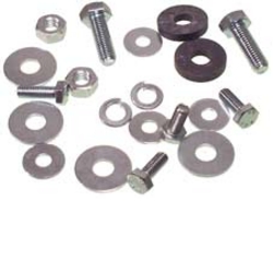 Running Board, Mounting Hardware Kit, Rubber Spacers, Bolts, Washers, Nuts, 20 Pc.