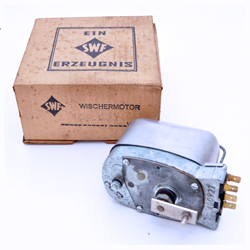 Wiper Motor, 12 Volt, 1967, Nos German, Swf