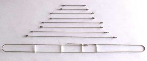 Brake Line Kit, Steel, Std. 68-77, 6 Pc., Not Swing Axle, German Cohline