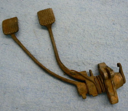 Pedals, Brake & Clutch Assembly, 64-66, Used German