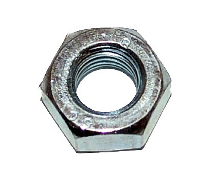 Hex Nut, 8mm, Zinc Plated, w/ 13mm Wrench Size 