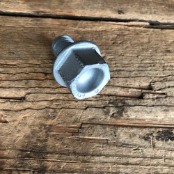 Lug Bolt, Deep Dish Head, 12mm, 5-Lug, 53-67, Used German