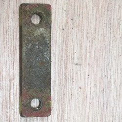 Decklid Hinge, Carrier Back Nut Plate, 53-74, Used German, Each