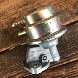 Fuel Pump, Alternator Type, w/ Removable Screw Top 73-74, Nos Bocar Mexico