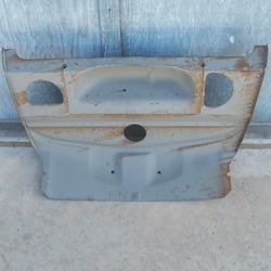 Inner Front Panel w/ Spare Tire Well, Lower Apron, Bottom Tray, Nos German