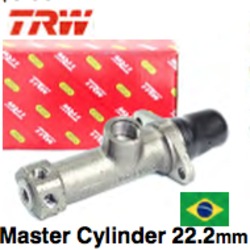 Master Cylinder, for Threaded on Single Reservoir, 22mm Bore, Bus Typ. II, 57-66, Varga Trw