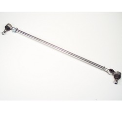 Tie Rod Assy., Rgt. w/ Damper Mount, 68-77, Chromed