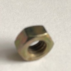 Hex Nut, 6 x1.0mm, 10mm Wrench