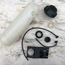 Washer Bottle Assembly, w/ Cover, Hose & Top, Typ. II Late Bay Bus, 73-79, Used German