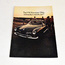 Karmann Ghia Dealer Literature Promotion, 1968, a Supplement to a Owners Manual